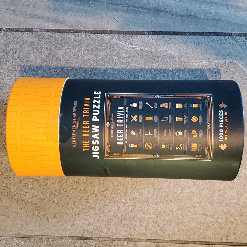 THE BEER TRIVIA JIGSAW PUZZLE by Gentlemen's Hardware